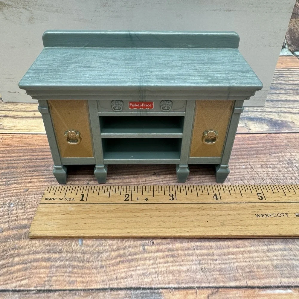 Fisher Price Loving Family Dollhouse Replacement Staircase Bathtub Dining Hutch